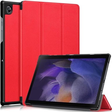 NIKCORP Preklopna futrola za tablet Samsung Galaxy Tab A8 10,5" (2021) s pojačanim rubovima, crvena
